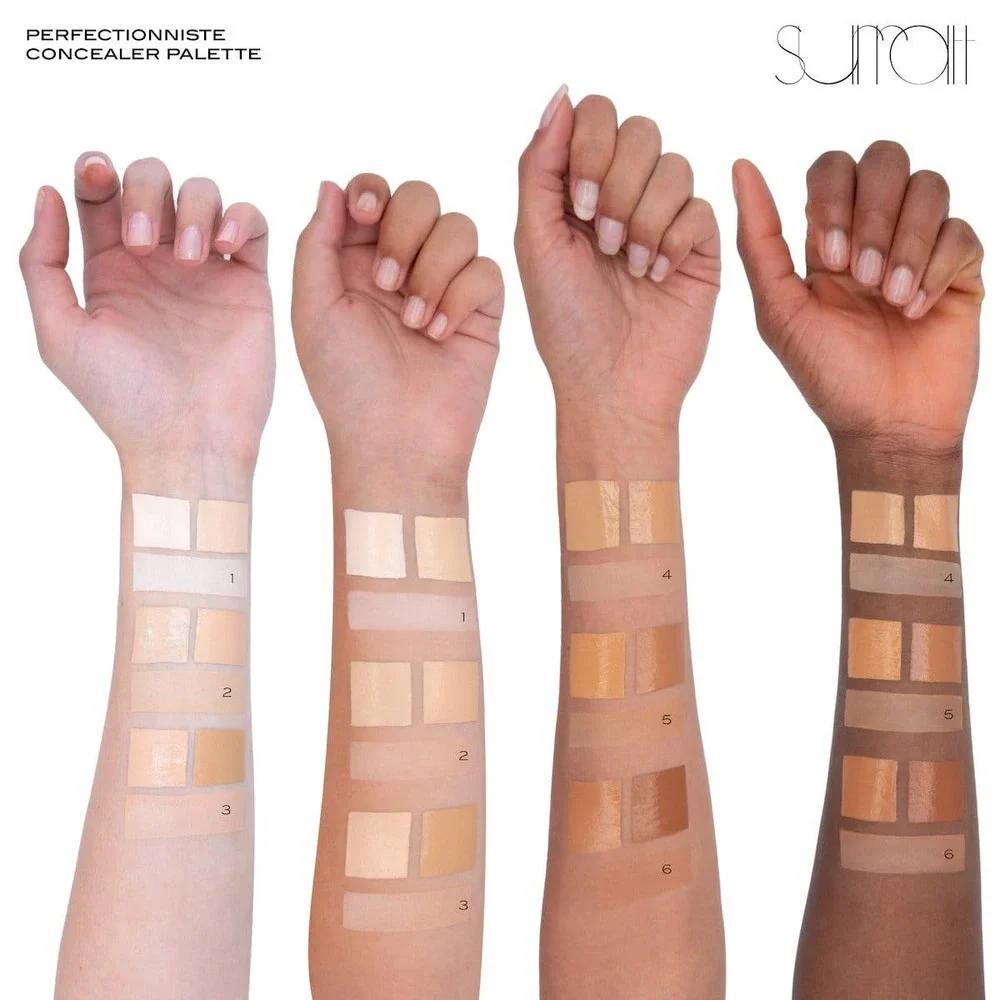 Surratt Warm Peach /Light Tan /Yellow Powder Perfectionniste Concealer Palette 3